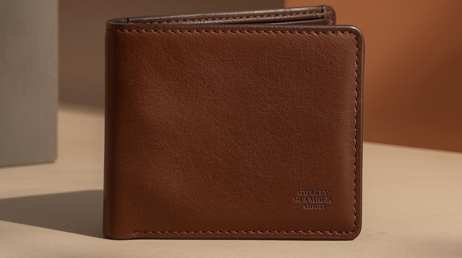 Mens Leather Brown Wallet